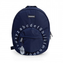 Kids School Backpack ABC  Navy White